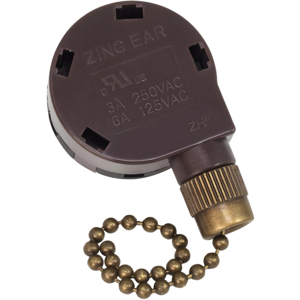 Zing Ear ZE-268S5 4 speed 5 wire fan switch replacement - bronze