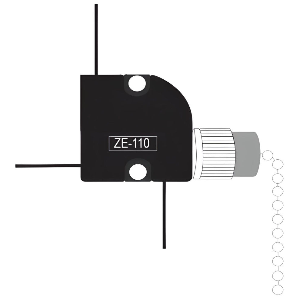 Zing Ear ZE-110 3 Wire 3 Way Pull chain Light Switch Replacement 6A 125VAC